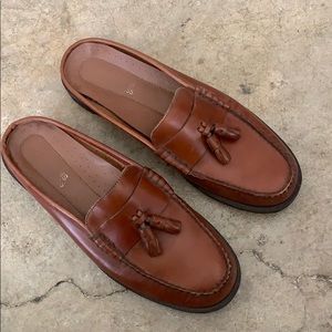 Bass Weejuns Loafer Mules Size 8